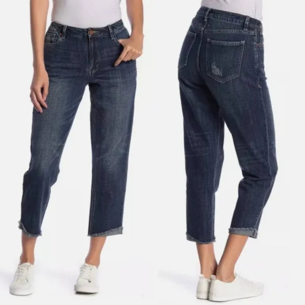 NWT Habitual Vale Slant Fray Cuff Jeans 24